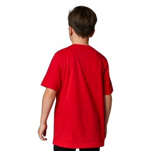 T-shirt FOX Junior Skew czerwony