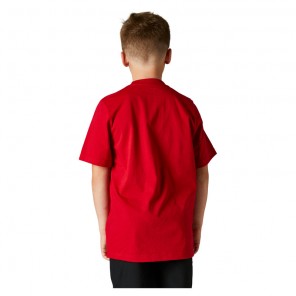 T-shirt FOX Junior Pinnacle flame red
