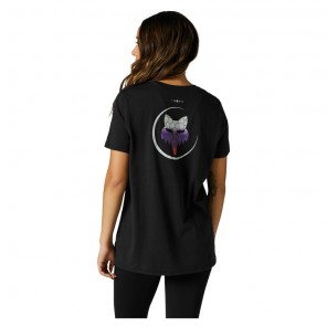 T-shirt FOX Lady Skarz black