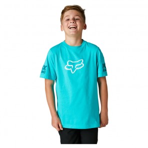 T-shirt FOX Junior Karrera teal