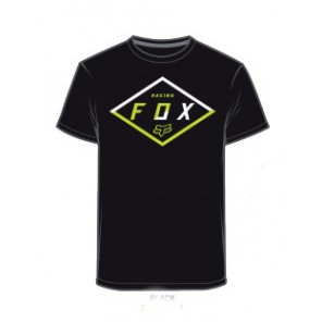 T-shirt FOX Badge Tech czarny