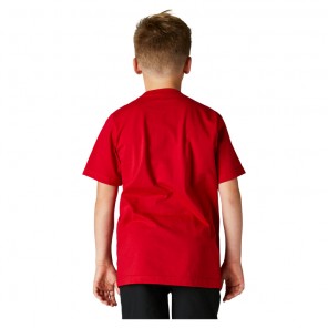 T-shirt FOX Junior Rkane Head flame red