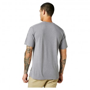 T-shirt FOX Dvide Tech heather graphithe