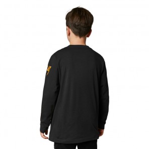 Koszulka Z Długim Rękawem FOX Junior Riet czarny