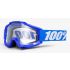 Gogle 100% ACCURI REFLEX BLUE (Szyba Przezroczysta Anti-Fog) 