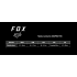 Czapka z daszkiem FOX Clouded Flexfit 2.0 red